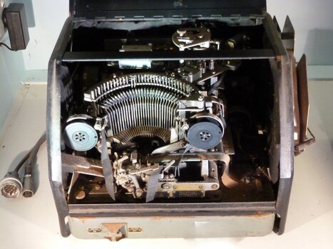 An Army Teletype Printer