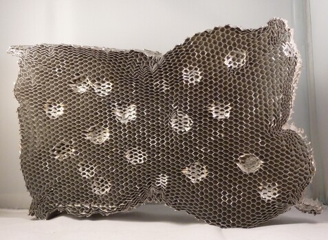 Aluminium honeycomb helicopter blades