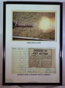 A Coloured Photograph of Mini Guns Alive