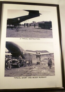 "A Typical Destination" "Typical short and muddy runway"