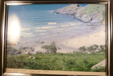 A Coloured Photograph of Back Beach Cove, Vung Tau 1970