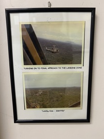 Turning on to Final Approach to Landing Zone and Landing Zone Sighted