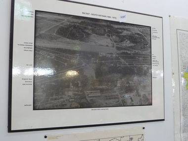 Photograph, Aerial photo of Nui Dat Base