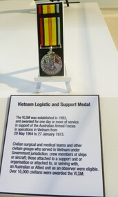 Medal - Medal, Replica, Vietnam Logistic and Support Medal
