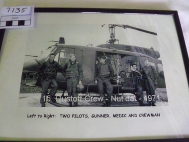 Photograph, Dust Off Nui Dat 1971