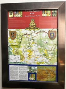 Information Board - A Field Battery RAA, South Vietnam 1971