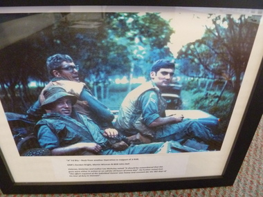 A Coloured Photograph of Three Gunners from A Field Battery