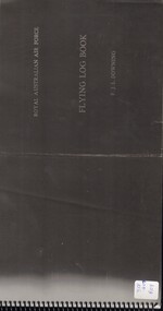 Booklet, Royal Australian Air Force Flying Log Book