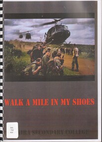Booklet, Walk A Mile In My Shoes, 2016