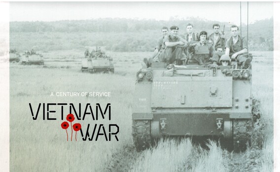 A Collection of Stamps - A Century of Service, Vietnam War.