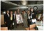 A coloured photo of the VIP's at the ceremony.