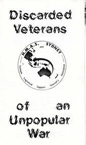 A Copy of Discarded Veterans of An Unpopular War: H.M.A.S. Sydney.