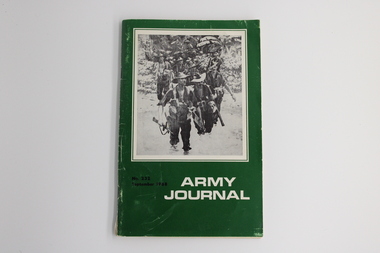 Booklet - Periodical, Army Journal, No. 232, September 1968, 1968