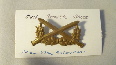 Uniform - Uniform, Army, SVN Ranger Badge