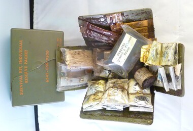 Equipment - Equipment, Army, Survival Kit, individual survival kit, reserve packet