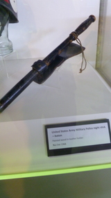 Weapon, USA. M.P. Night Stick with sheath