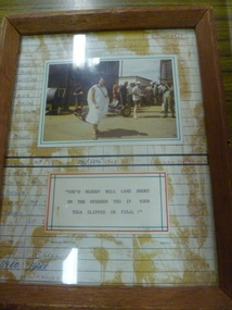 Photograph, John Downing in Toga