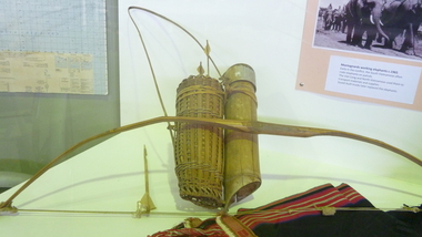 Weapon, Quiver with 8 arrows,Montagnard weapons, mid 1960's