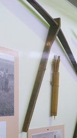 Weapon, Montagnard bow, arrow and quiver