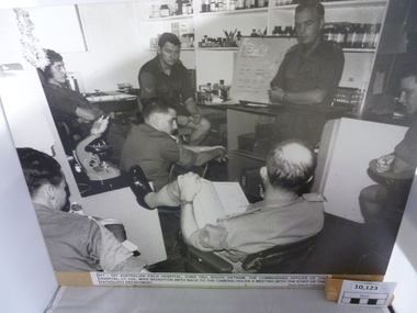 Photograph, Meeting of Field Hospital - 1st Australian Field Hospital