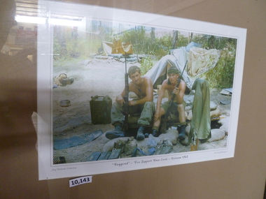 Print, Buggered - Fire Support Base Coral - Vietnam, 1968