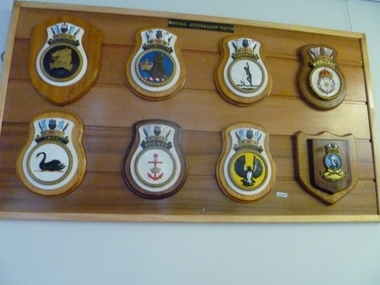 Plaque, Wooden Naval plaques