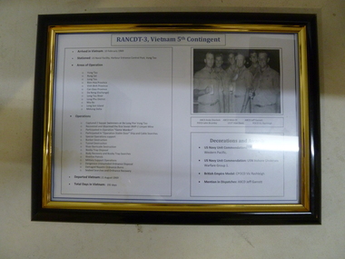 Document, RANAudio, CDT-3 Vietnam contingent photo