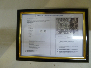 Document, RANAudio, CDT-3 Vietnam 7th contingent photo