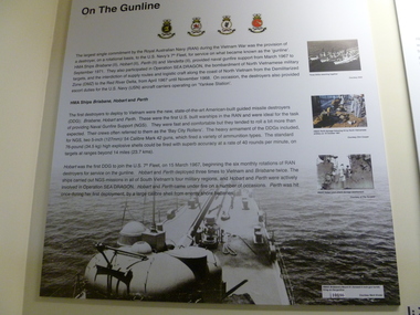 Poster, HMAS Brisbane, Hobart and Perth