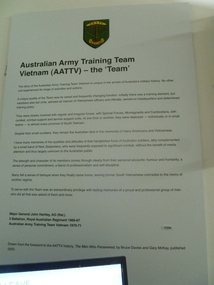 Poster - Poster, Information Board, Story of the AATTV (history)