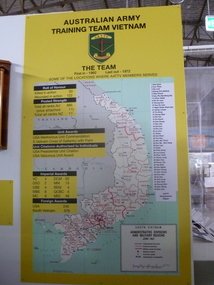 Poster - Poster, Information Board, Australian Army Training Team Vietnam - The Team