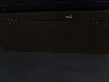 Equipment - Equipment, Army, Trunk, Metal