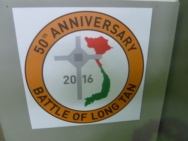 Poster - Poster, Information Board, 50th Anniversary of the Battle of Long Tan
