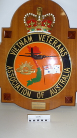 Plaque, Vietnam Veterans Association of Australia