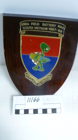 Plaque, 106 Field Battery