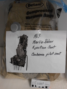 Equipment - Equipment, RAAF, Ejection Seat