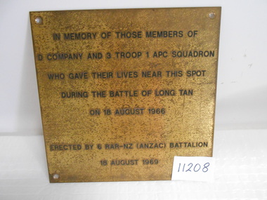 Plaque