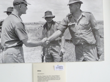 Photograph, Allies, 1/06/1965 12:00:00 AM