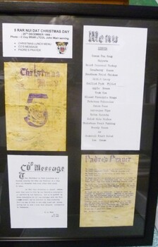 A collections of information for 5 RAR Nui Dat Christmas Day - 25th December 1966