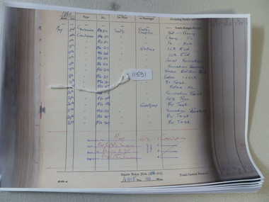 Booklet, Log Book