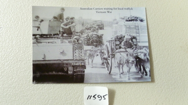 Photograph, Australian Carriers waiting for local traffic Vietnam War