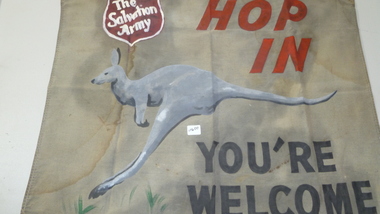 Flag, Salvation Army Welcome Flag