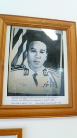 Photograph - Nguyen Van Thieu, Second President of Republic of Vietnam
