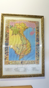 Map, Vietnam Giang Son Gam Voc, 1989