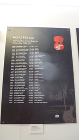 Poster, Roll Of Honour
