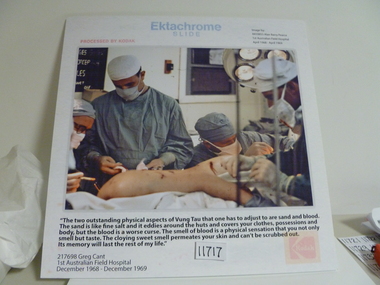 Film, 217698 Greg Cant, 1st Australian Field Hospital December 1968 - December 1969