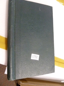 Journal, C of A Green Binder