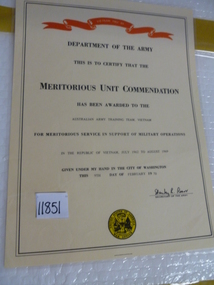 Document, Certificate