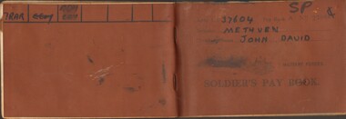 Booklet - Soldier's Pay Book, Methven