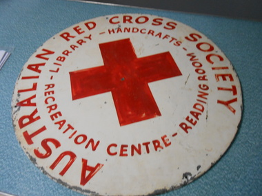 Sign - Australian Red Cross Society Sign